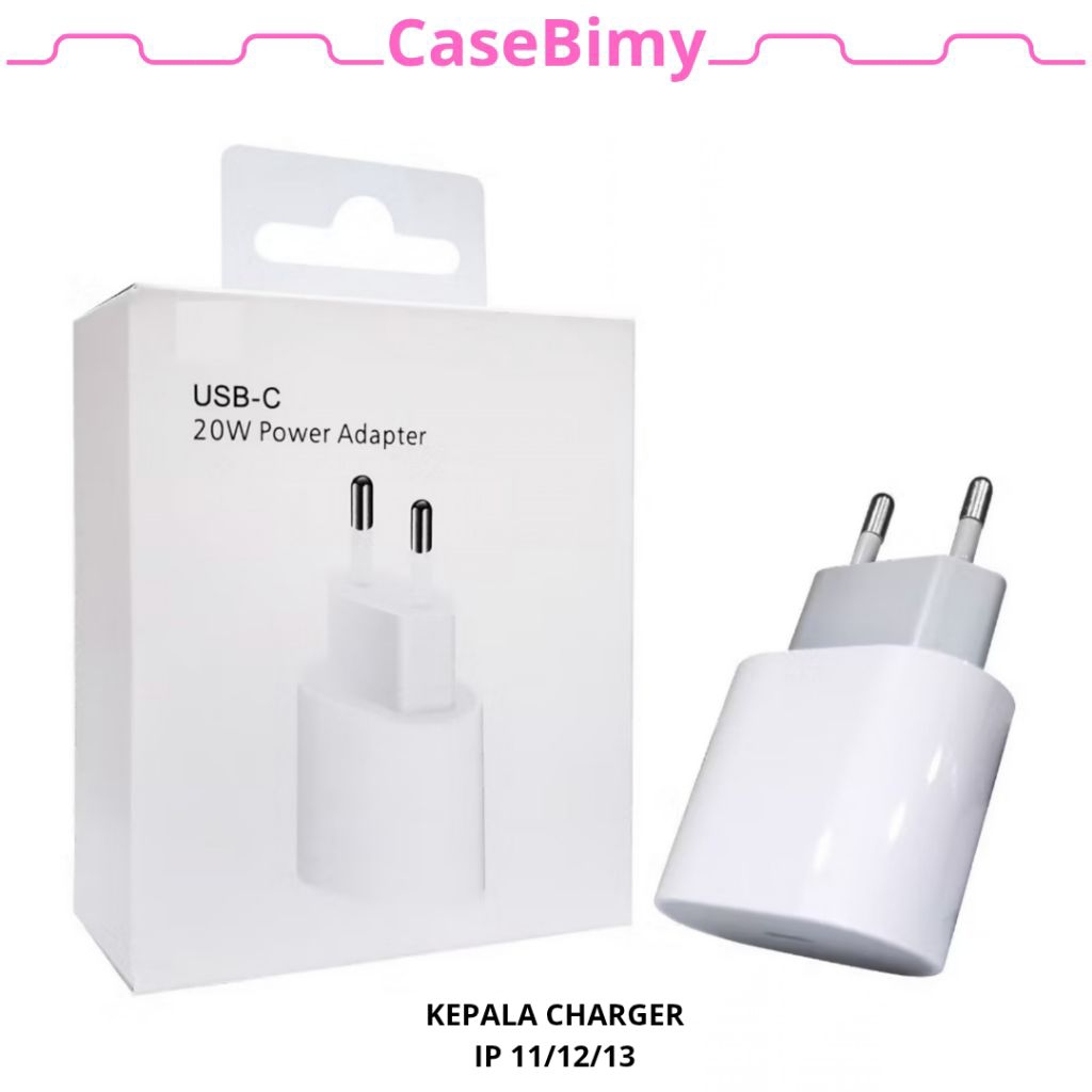 [CB] Kepala Batok Charger Kompatibel for IPhone 11 12 13