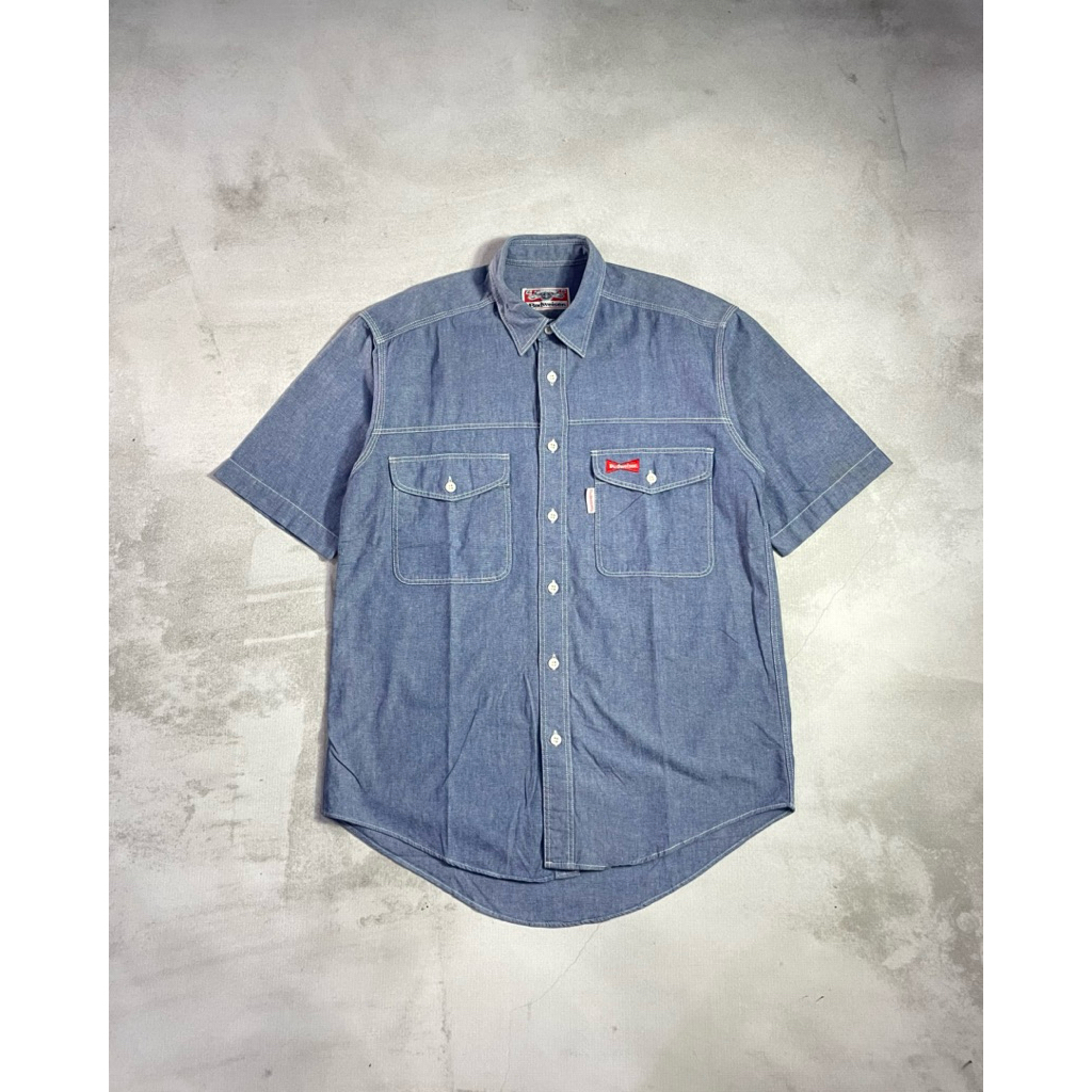 Kemeja Budweiser Size L ( 74x56 ) Original