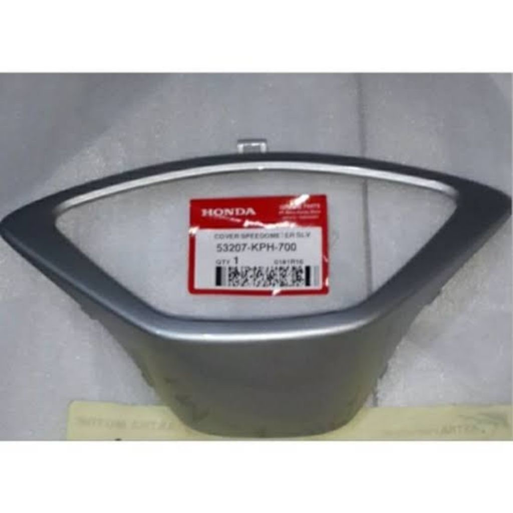 53207KPH700 / COVER SPEEDOMETER(SLV) SUPRA X 125 SERIES