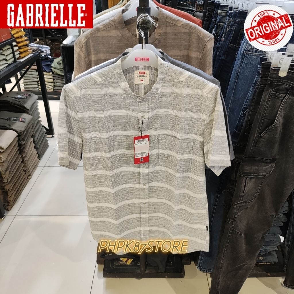KEMEJA PENDEK KOKO GABRIELLE ORIGINAL PRIA