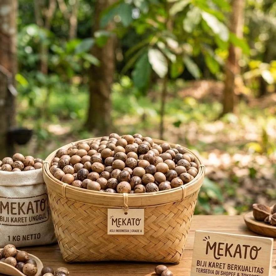 Biji karet unggul kualitas terjamin