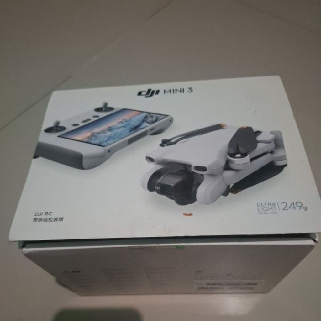 Box DJI Mini 3 Layar Second
