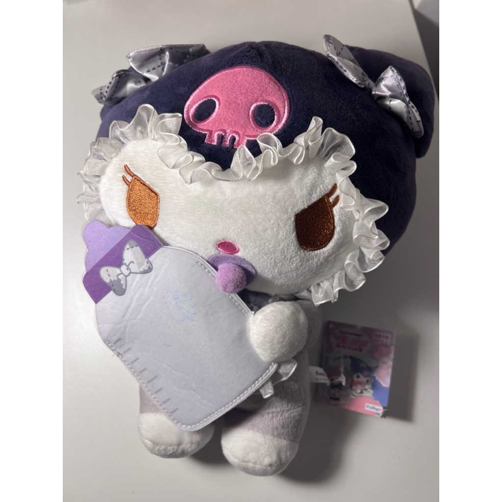 kuromi baby bottle big plush toy sanrio