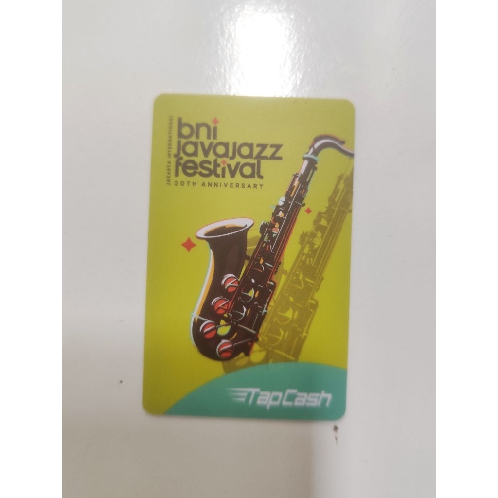 Tapcash BNI Saxophone java jazz