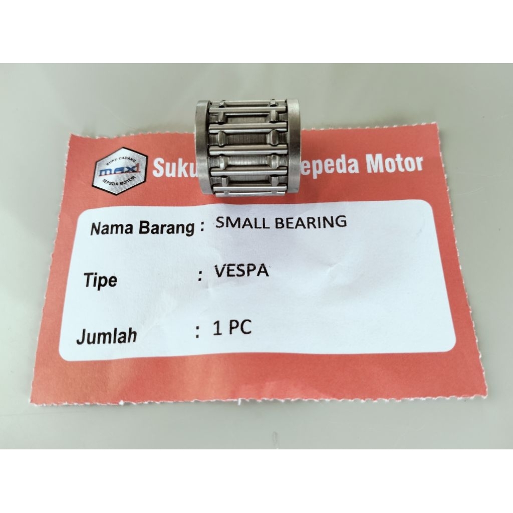 ROCES BEARING LAHER BAMBU KECIL PEN STANG PISTON MAX1 VESPA SUPER SPRINT BAJAJ PTS PS PX