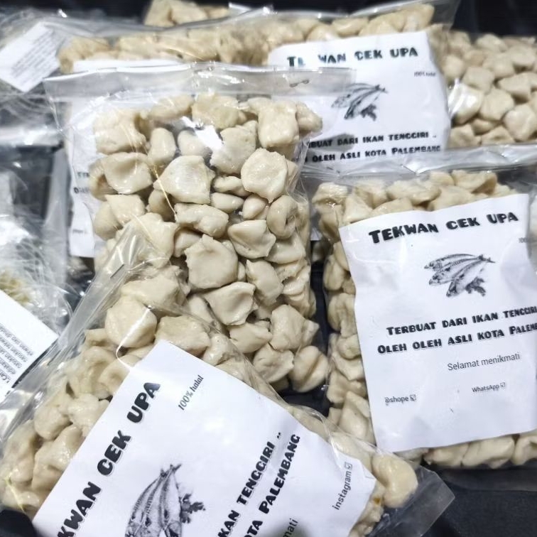 tekwan ikan asli palembang tekwan mentah/kering 10~11 porsi