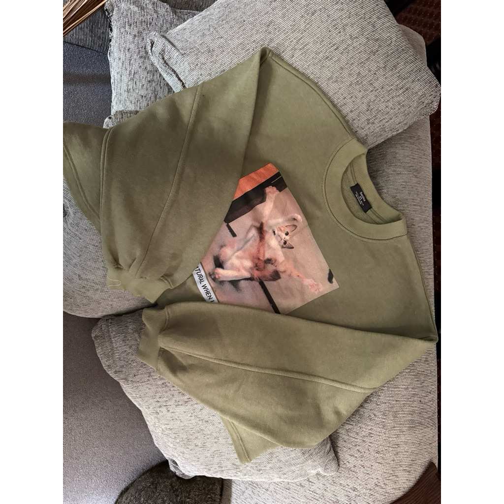 SWEATER CROP BERSHKA