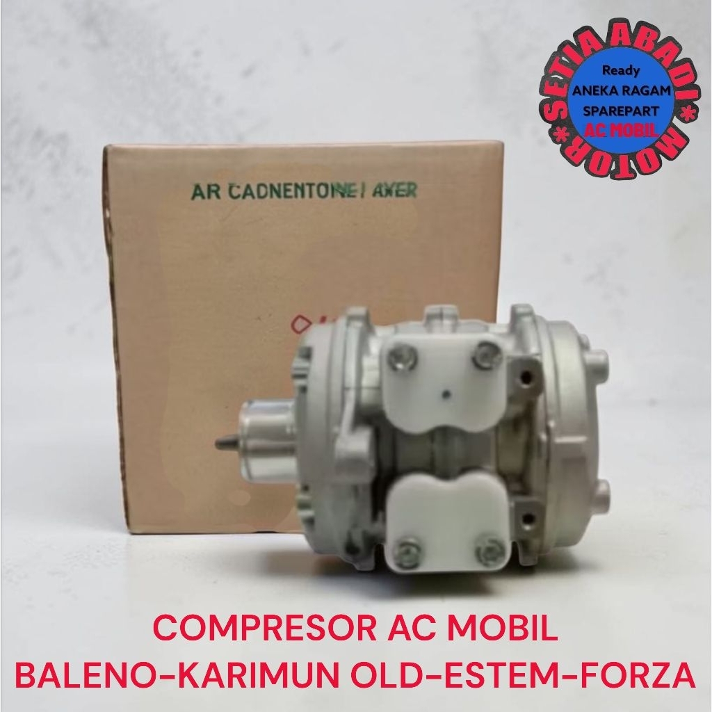 compresor kompresor AC mobil SUZUKI BALENO-SUZUKI KARIMUN OLD -SUZUKI ESTEM-SUZUKI FORZA