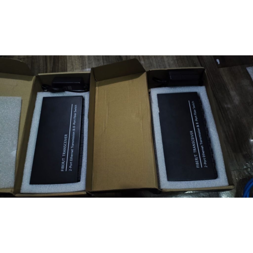 Media Converter 8 Port FO 2 LAN GIGABIT