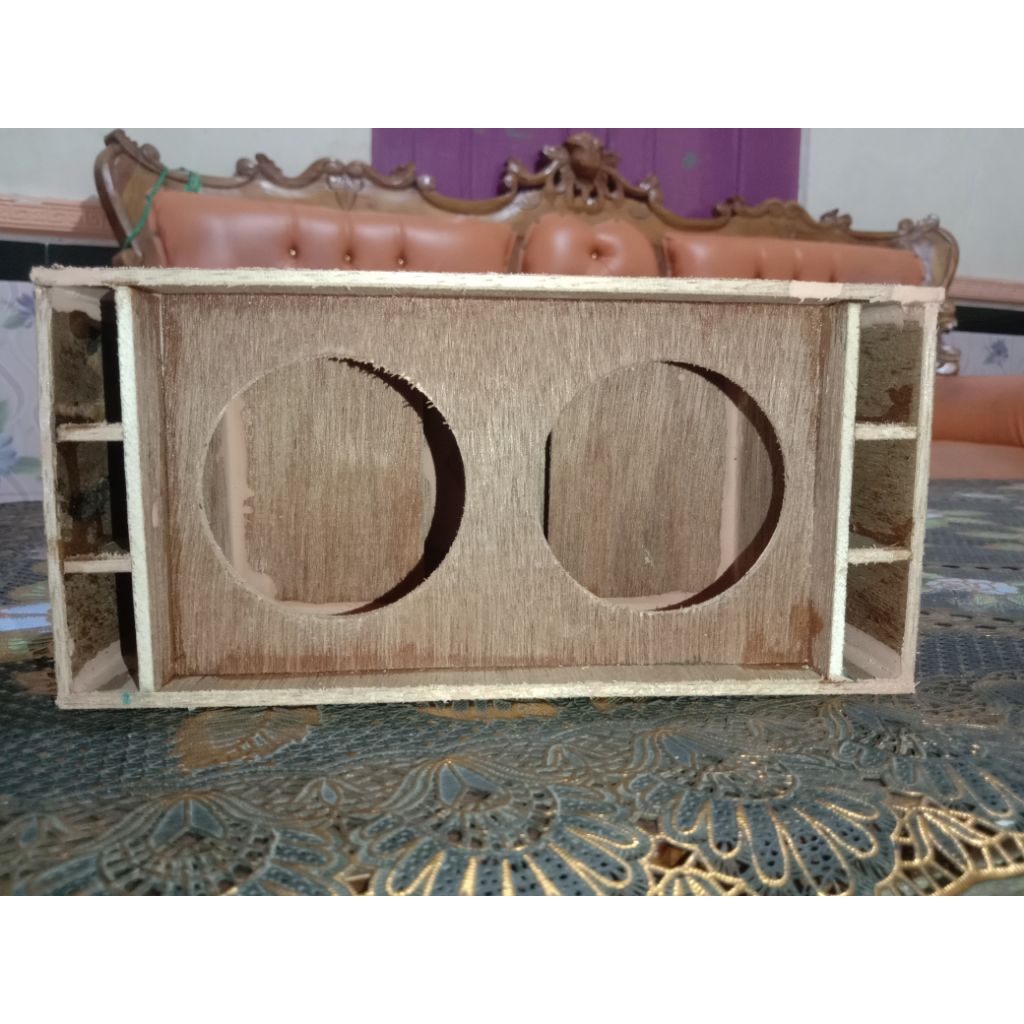 PROMO HEBAT Miniatur Bok Speaker SPL subwoofer doubel line array 4 mm