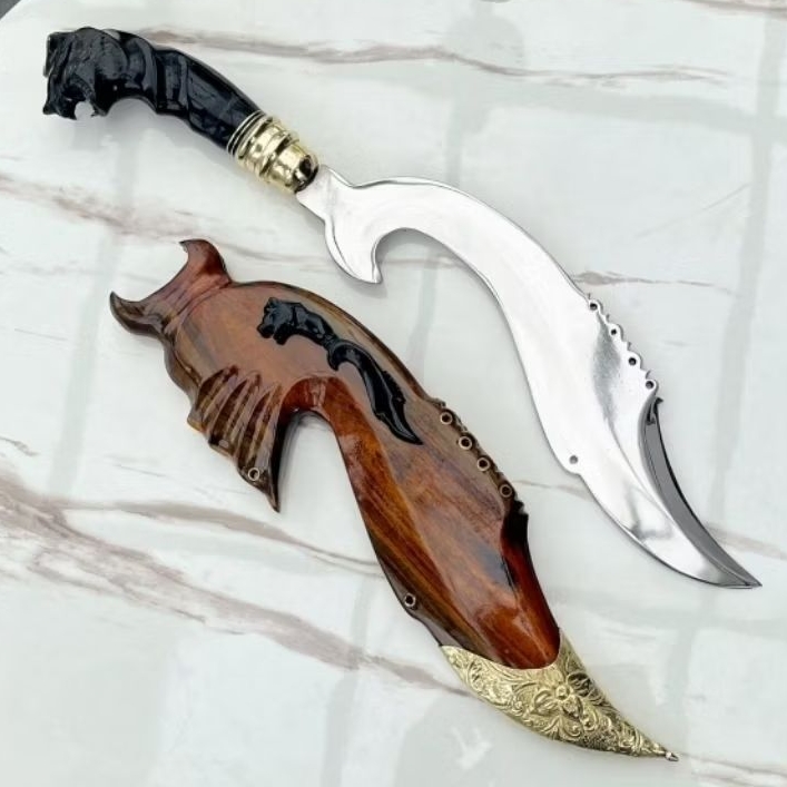 KUJANG MACAN JAWA BARAT BAJA HSS HANDLE TANDUK PREMIUM