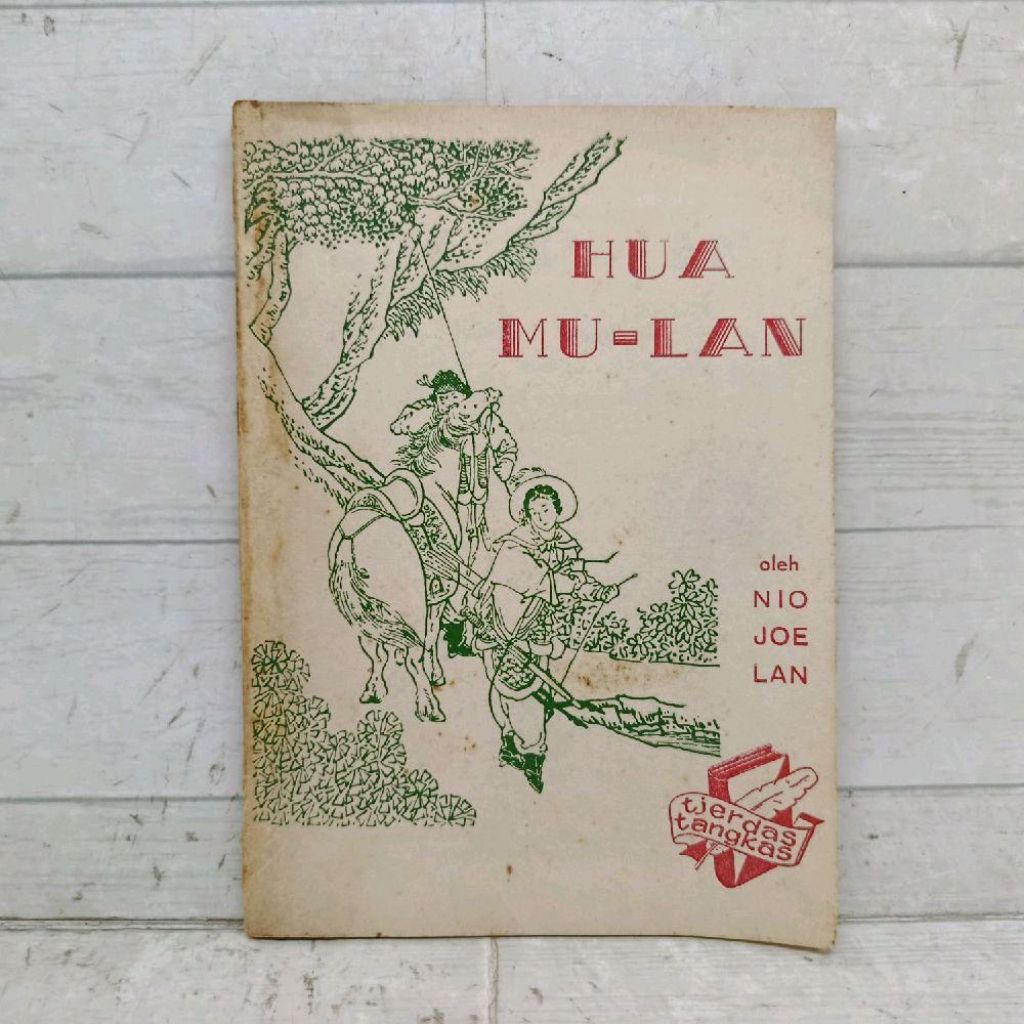 Buku Hua Mu Lan Nio Joe Lan softcover Bahasa Indonesia