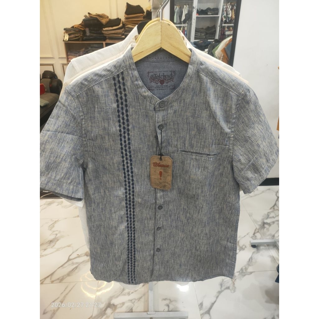 Kemeja Koko watchout size S Dan Xl