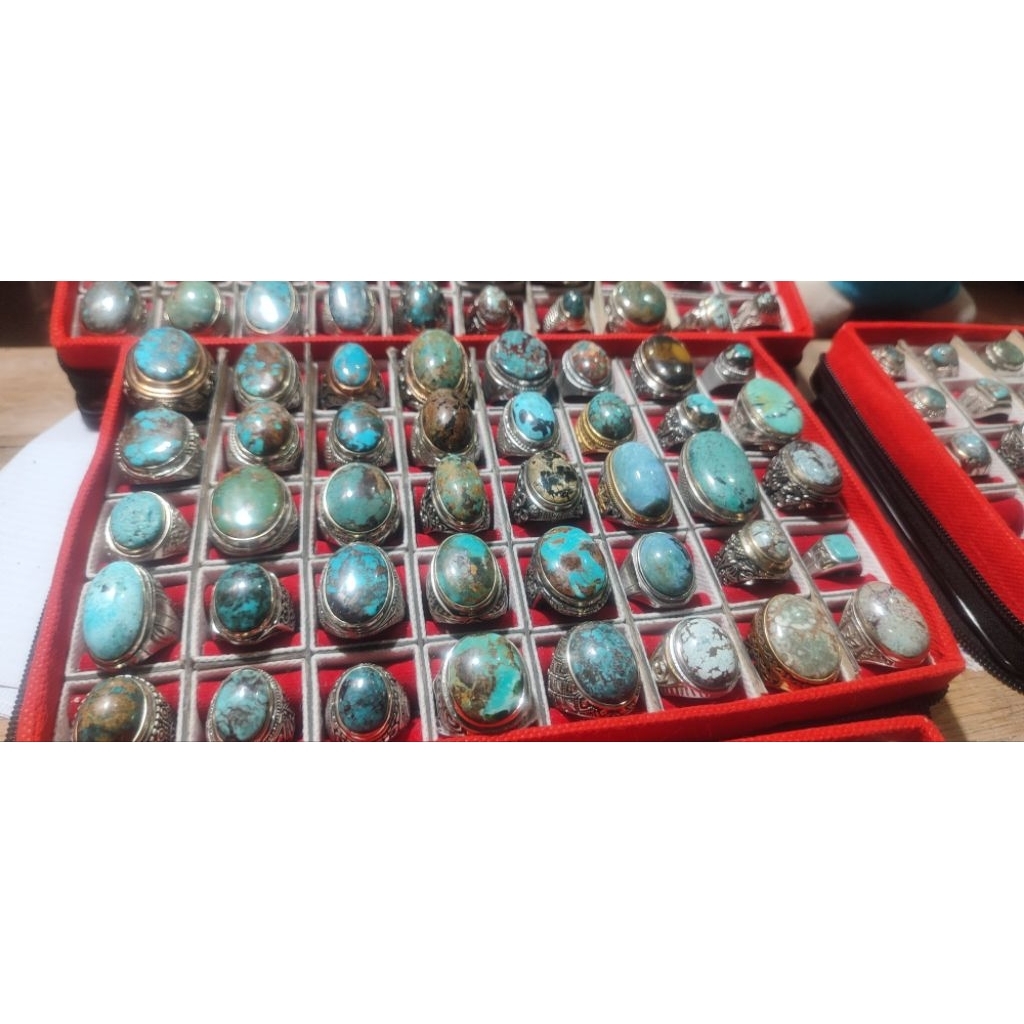 batu pirus asli natural