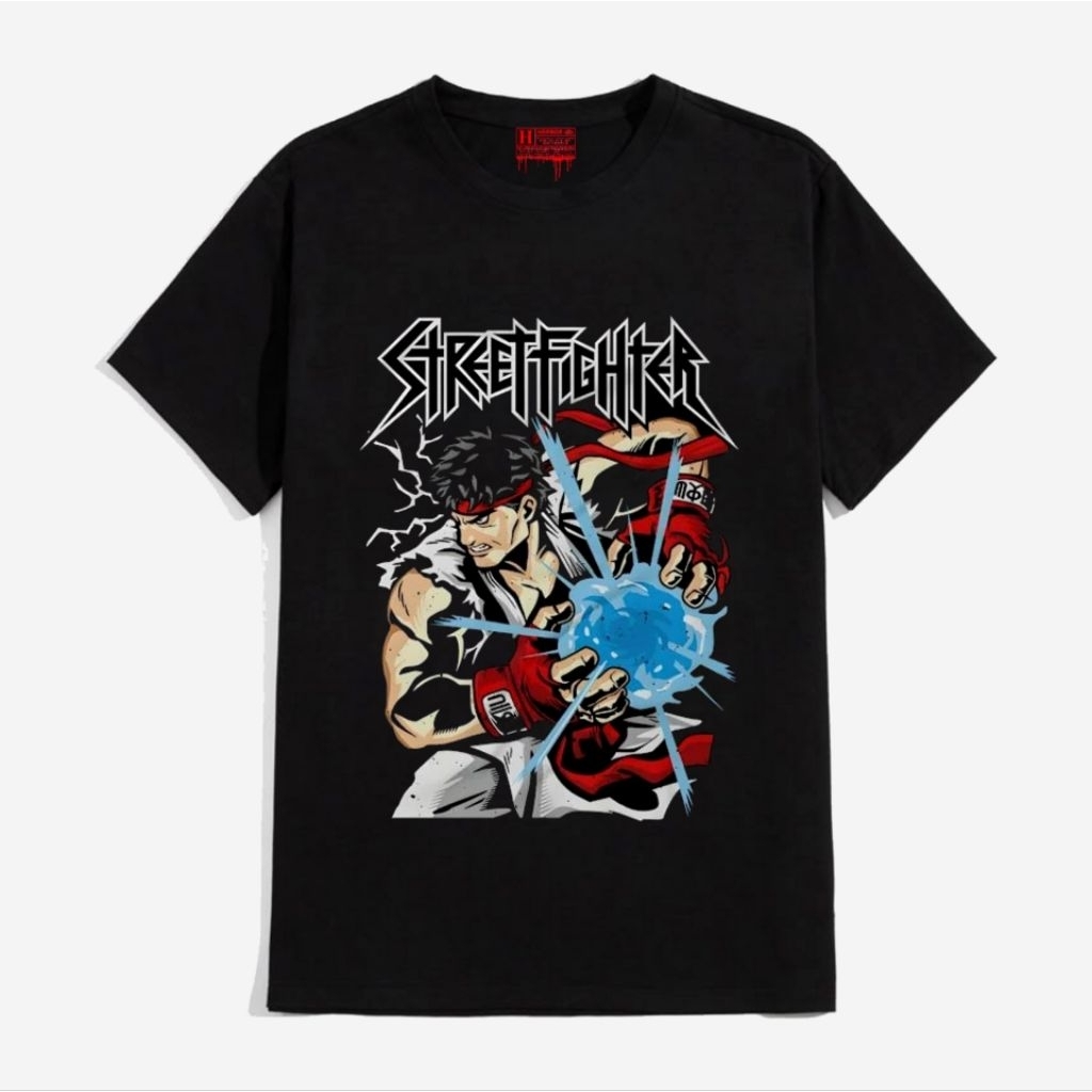 STL|Tshirt Street fighter Ryu premium cotton