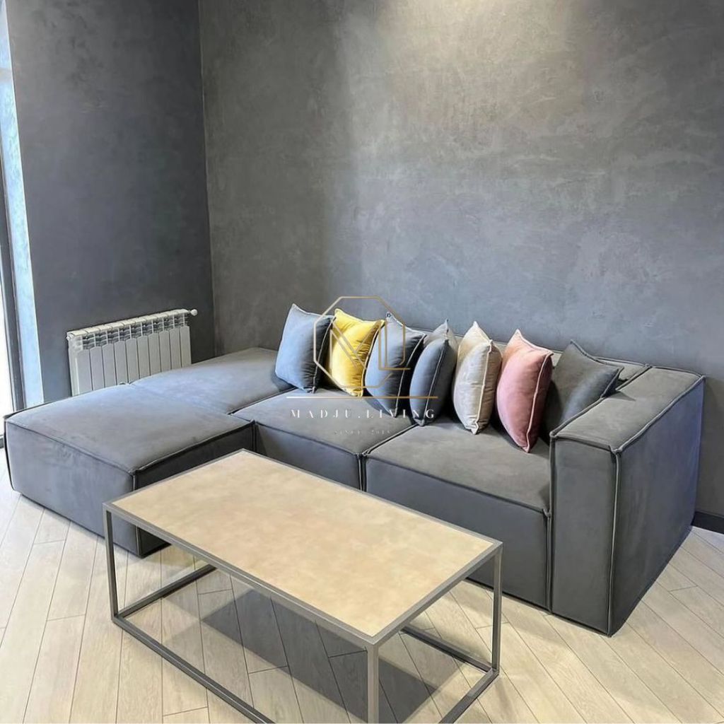 sofa L lesehan/sofa tamu/sofa minimalis