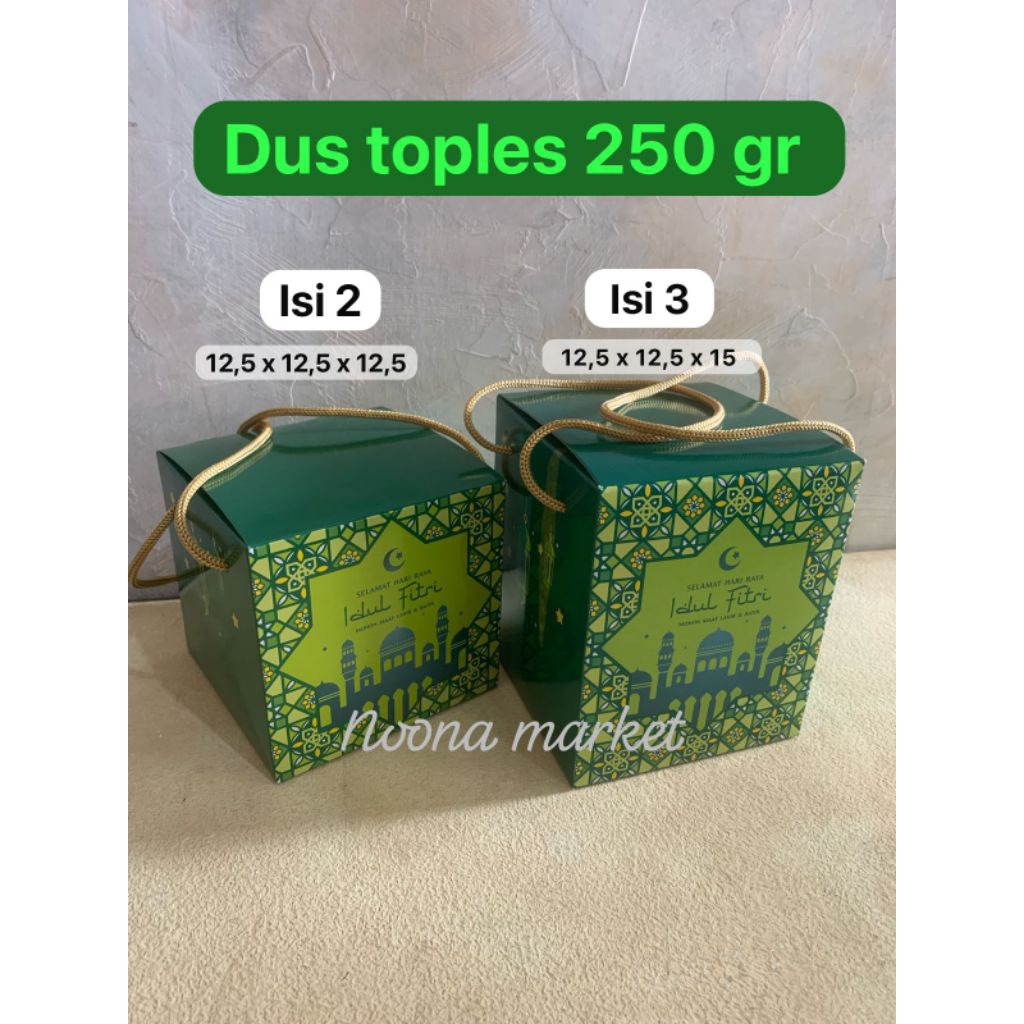 Dus Tali Idul Fitri / Dus Kue Kering 250 gr / Dus Hampers Lebaran