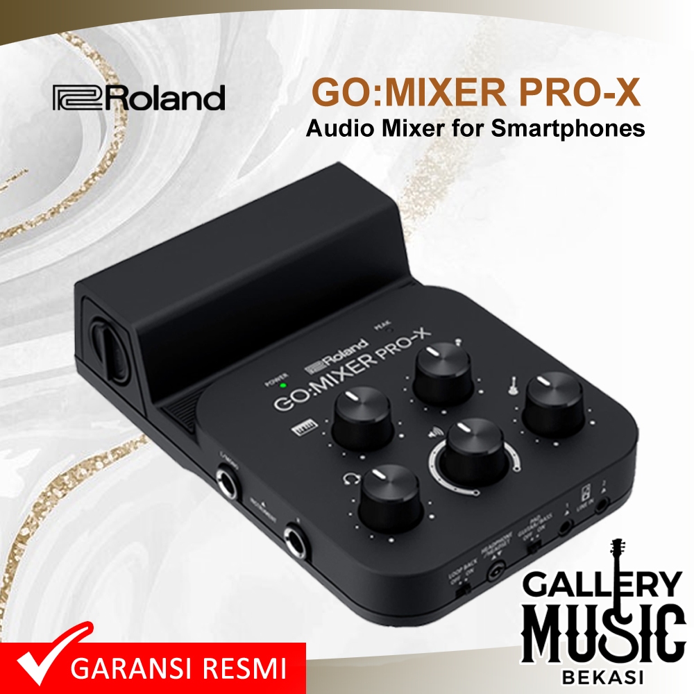 Roland Go Mixer Pro-X / GoMixer Pro X Audio Mixer for Smartphones