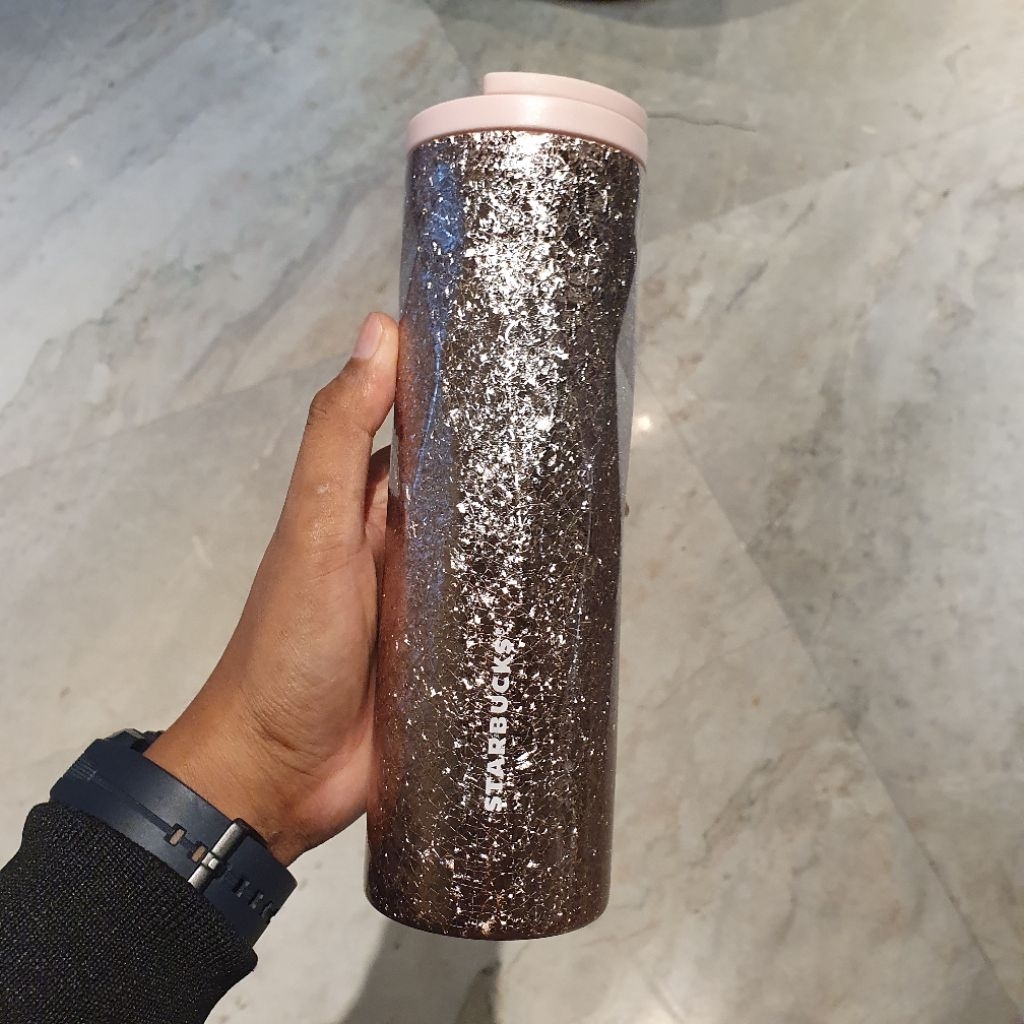 Tumbler Starbucks Spring Blossom 2026 Gliiter