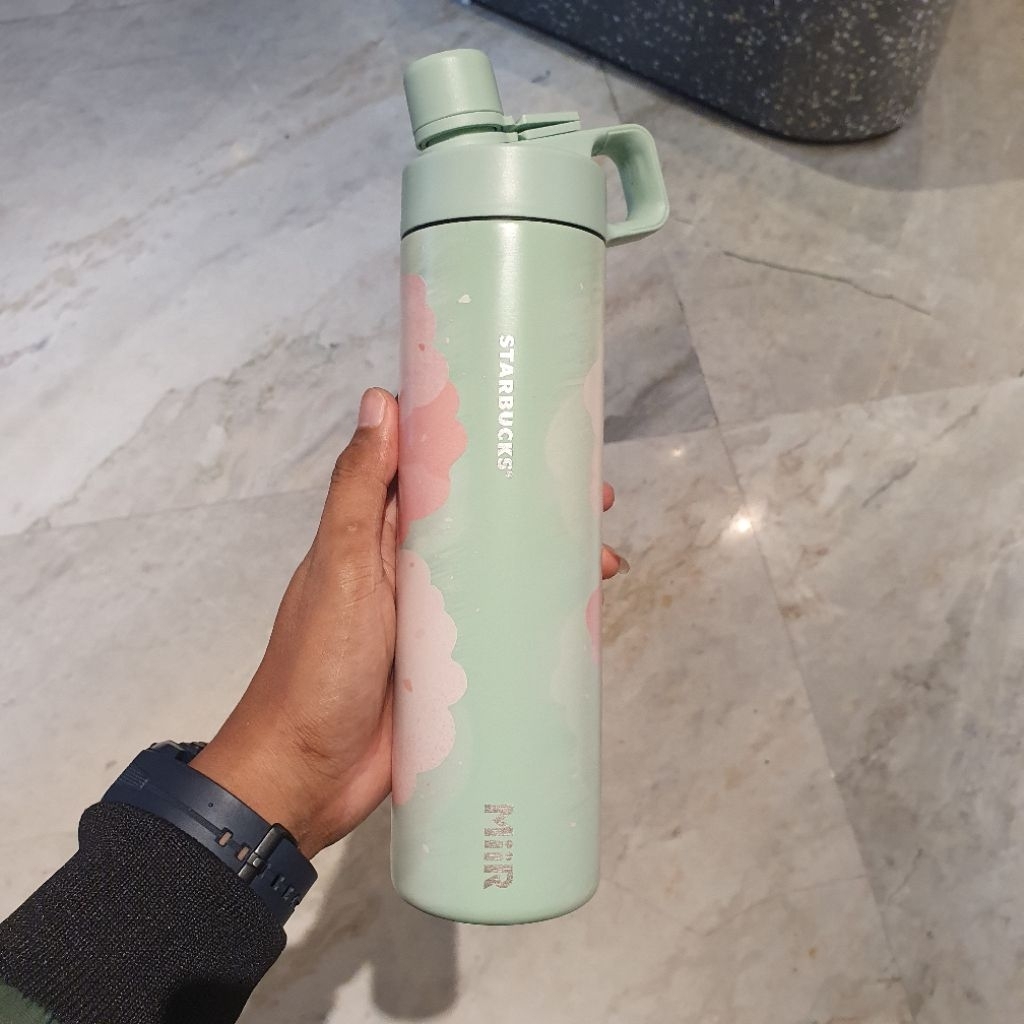 Tumbler Starbucks Spring Blossom 2026 MiiR Green