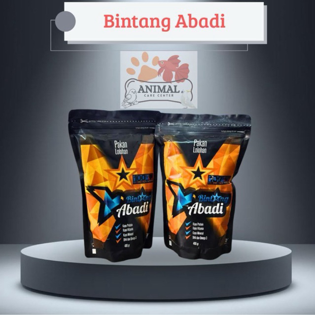 BINTANG ABADI 400GR PAKAN LOLOHAN FALK PARKIT MURAI ANIS CUCAK TRUCUK KICAU