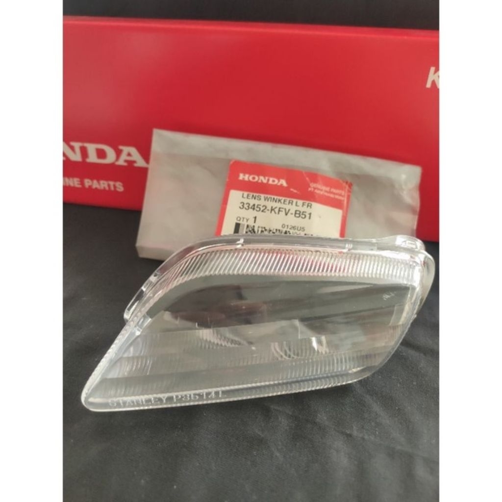 33452-KFV-B51 Mika Lampu Riting Kiri Depan Honda Astrea Legenda 2 Ori AHM