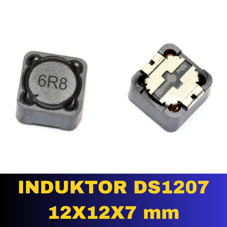 Ds1207 6r8 Induktor 12x12x7mm 6.8uh 6.8 Uh Smd Power Inductor Lilit 1207