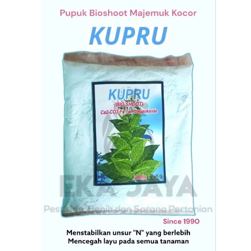 Fungisida Tembaga Oksida dan Calsium KUPRU 1kg
