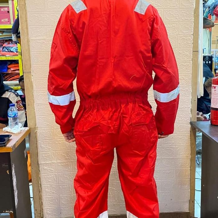 Wearpack Terusan Nomex lllA / Baju Pertamina Merah Berkualitas