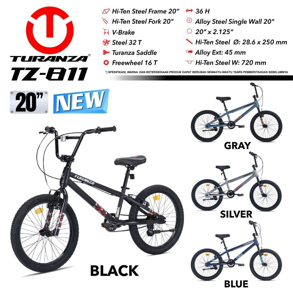 SEPEDA BMX 20" TURANZA (BY PACIFIC) TZ 811