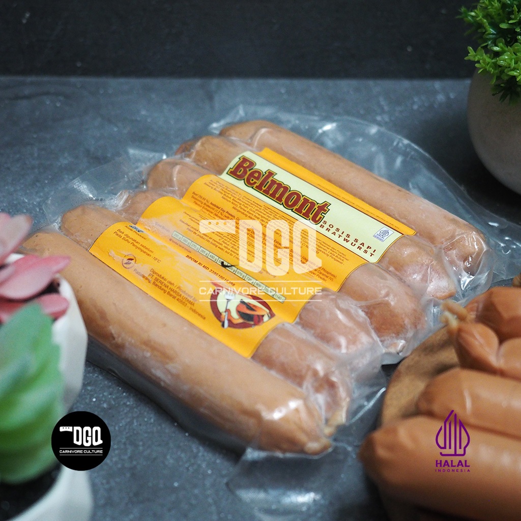 Sosis Bratwurst Belmont 500gr