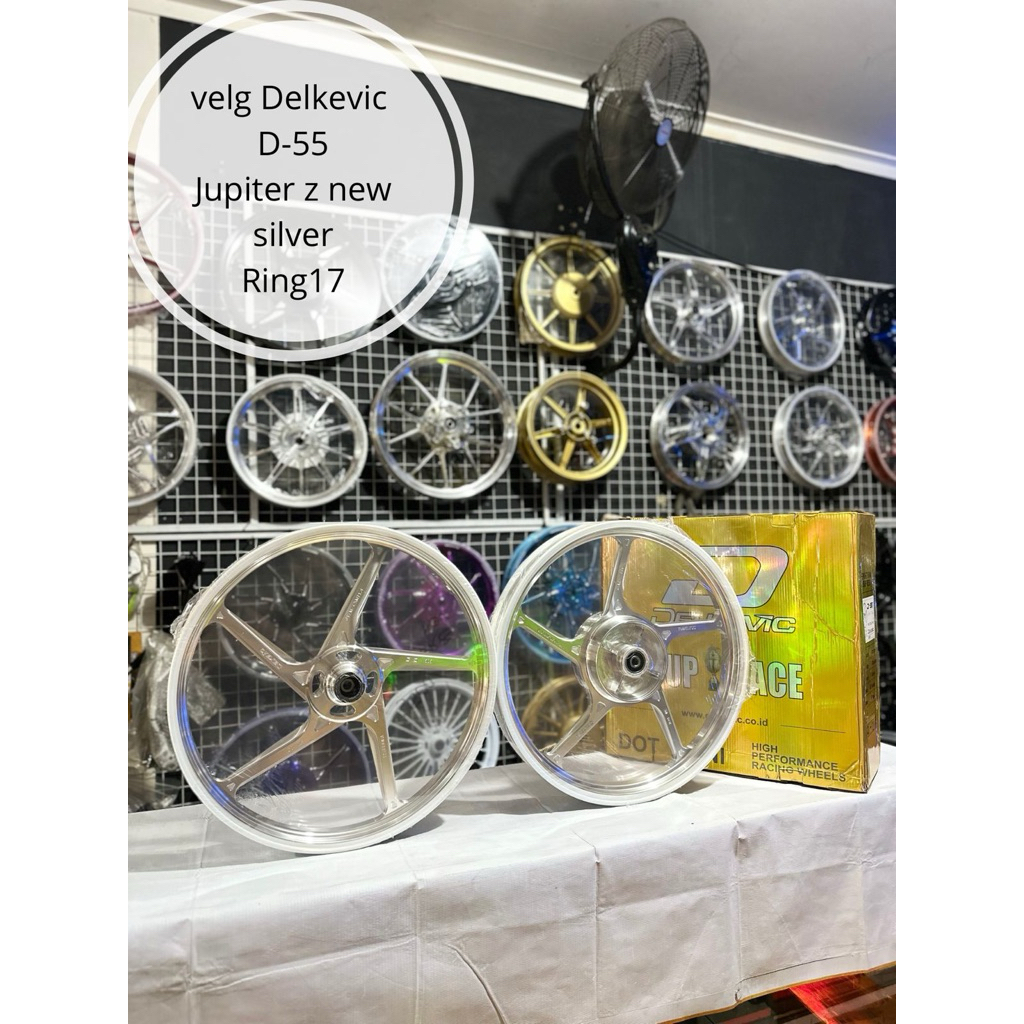 velg delkevic d55 jupiter z new double disc ring 17