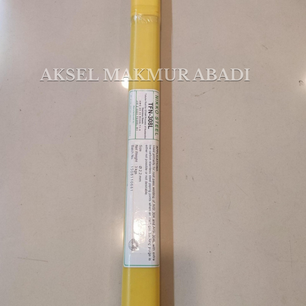 Kawat Las Stainless Steel Nikko Steel TFN-308L / TFN 308L 2,2MM (3kg)