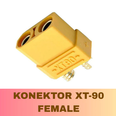 Konektor XT90 Female XT-90 Lipo Battery RC Plug socket soket power XT 90