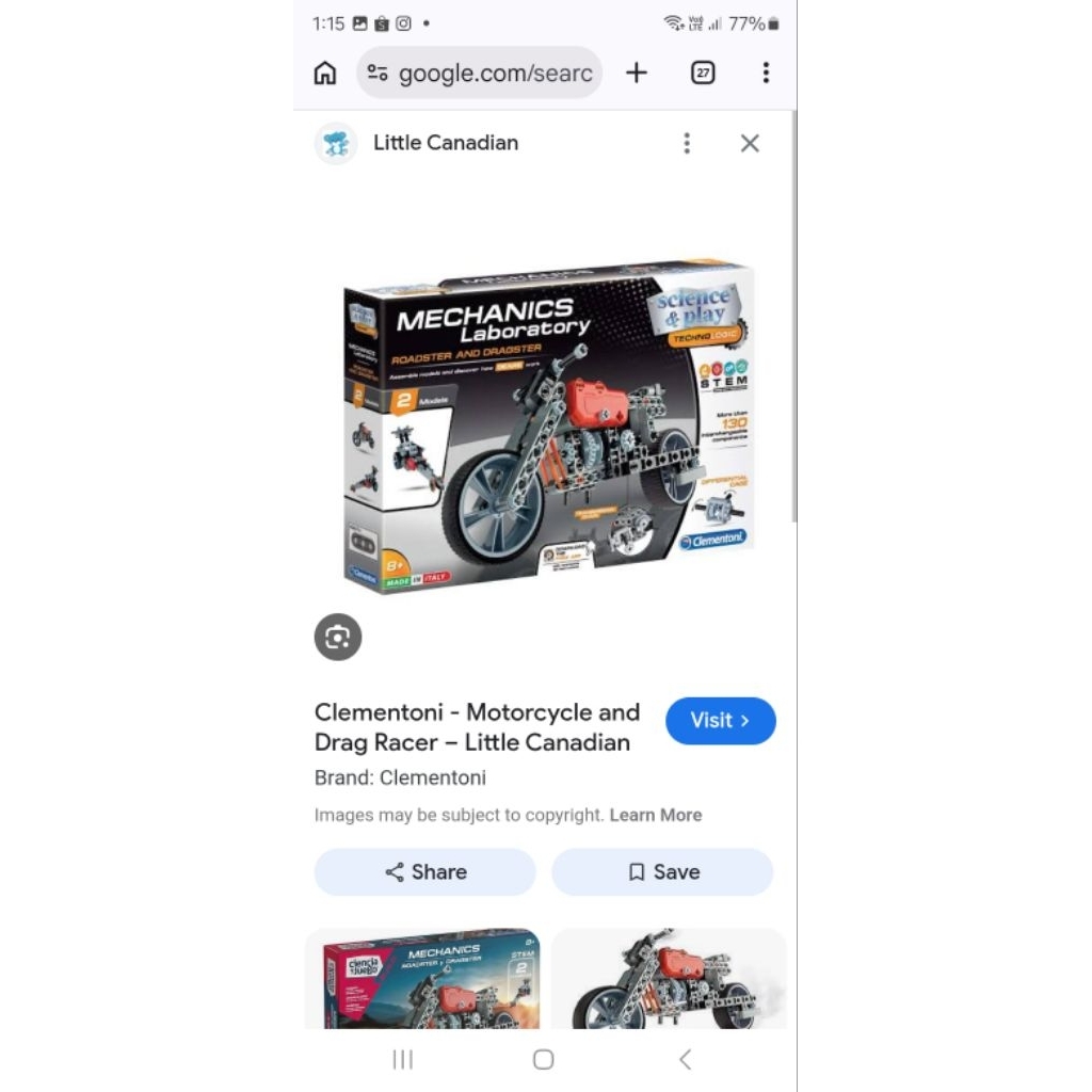 Clementoni Mechanics Motor