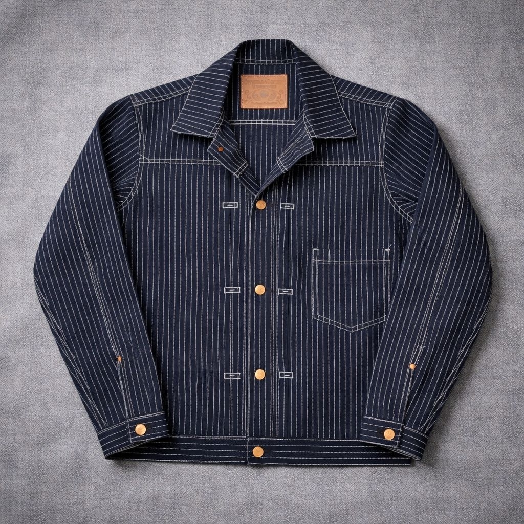 Culturedenim - 14oz Jaket Wabash Type 1 Raw Indigo