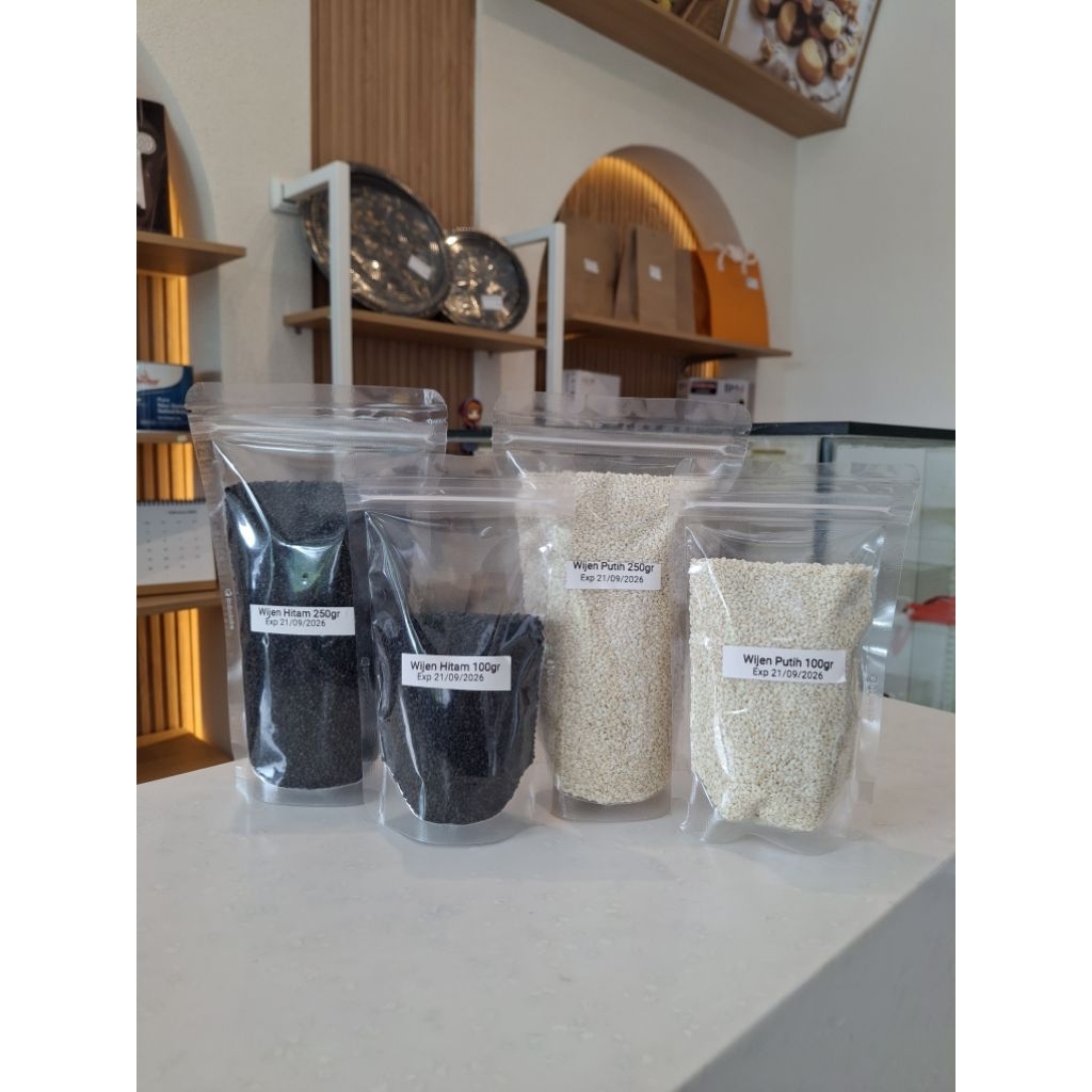 WIJEN HITAM / WIJEN PUTIH 100 GR & 250 GR