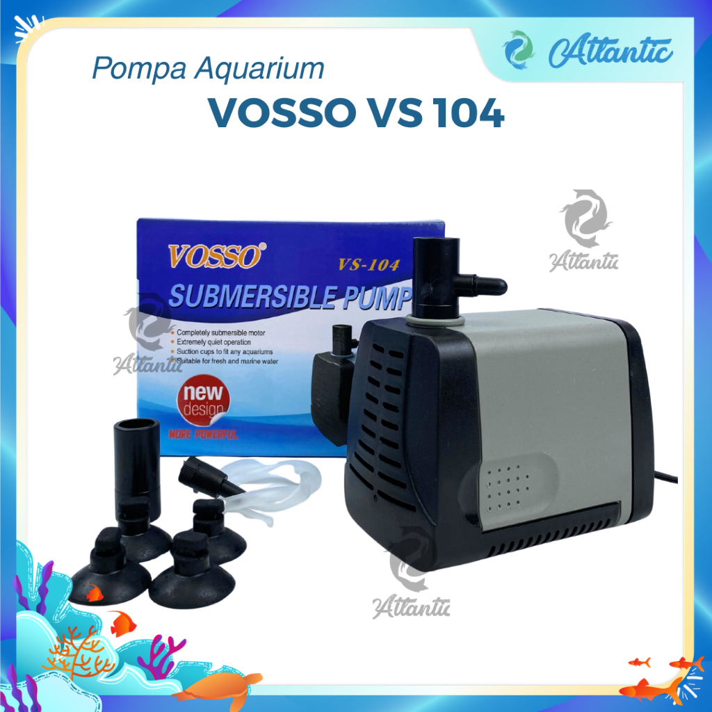 Vosso Power Head VS 104 Series Pompa Aquarium 2000lph