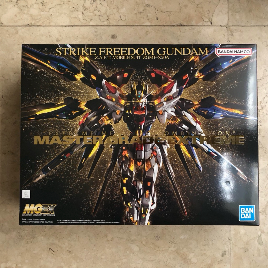 MGEX 1/100 Strike Freedom Gundam Bandai MIB