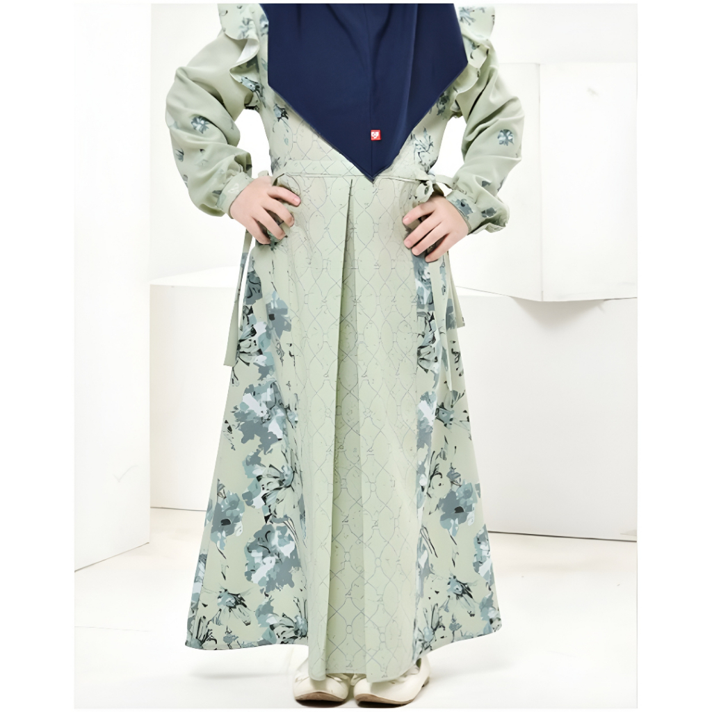Rabbani Baju Gamis Anak - Dresslim Anak Huzlah ORI Produk Best Seller