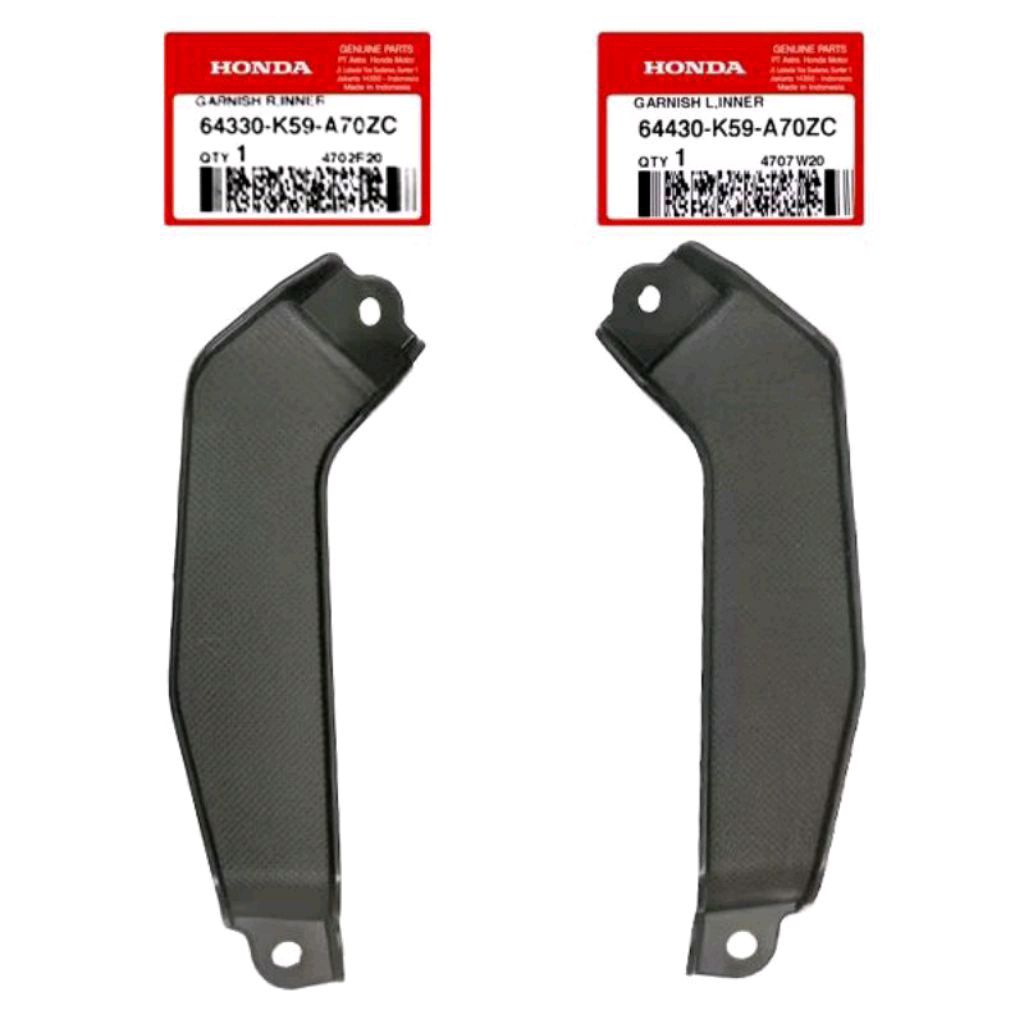 064330-K59-A70ZC 64430-K59-A70ZC Garnish Inner Kanan Kiri Vario 125 150 LED 2018 - 2021
