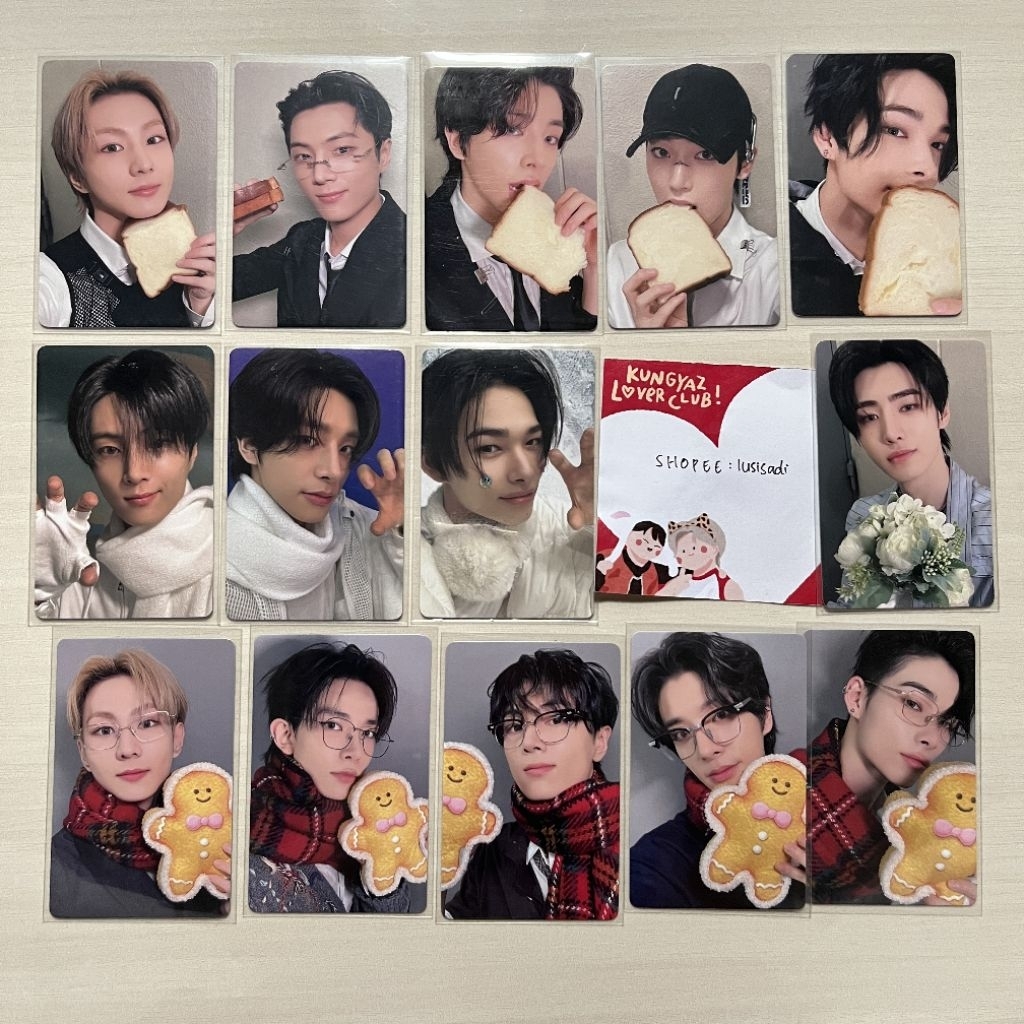 ENHYPEN Luckydraw Yizhiyu / LD YZY & VCE YZY ROMANCE:UNTOLD -daydream- PC Photocard - Heeseung, Jay,