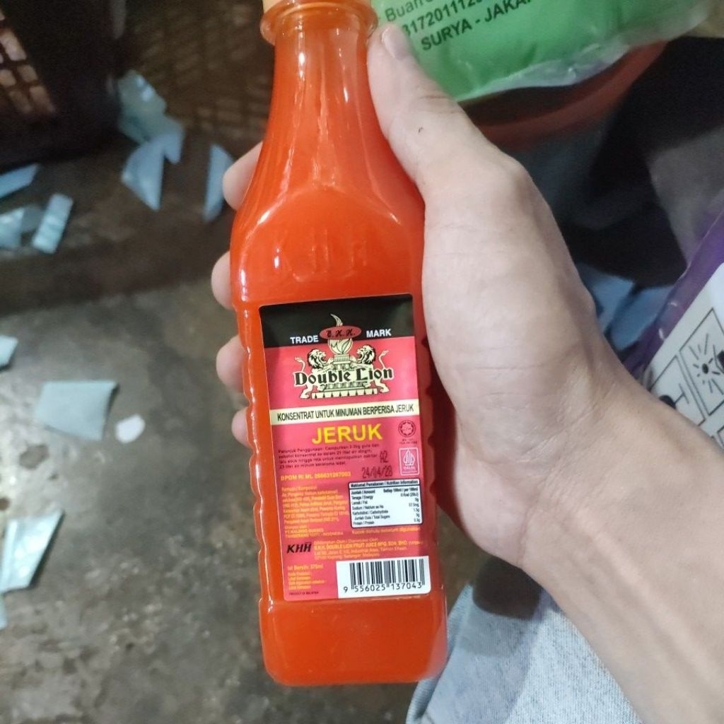 sirup dabelion Malaysia induk sirup 375ml