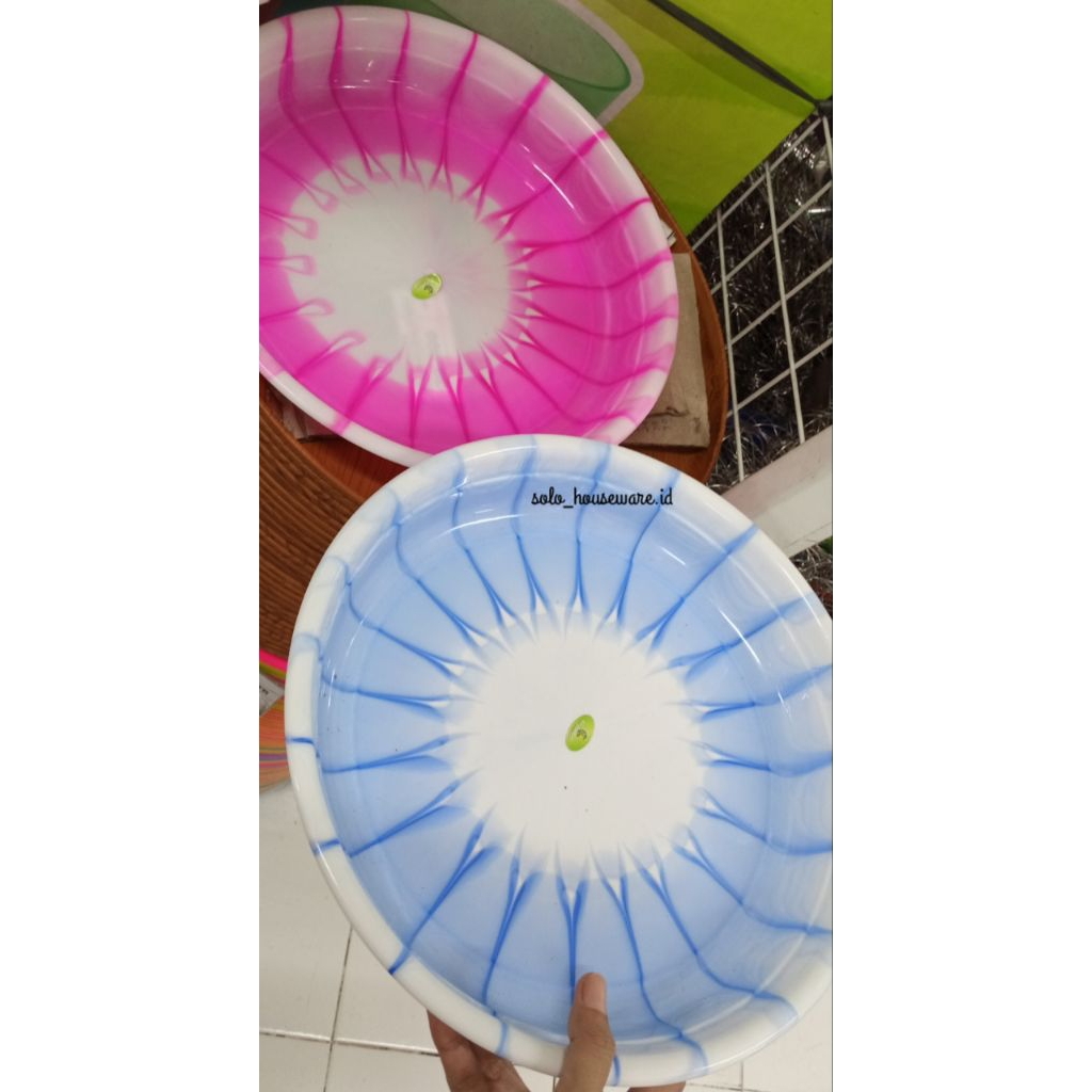 Nampan Bulat Plastik 35cm - Nampan Cornelius 345