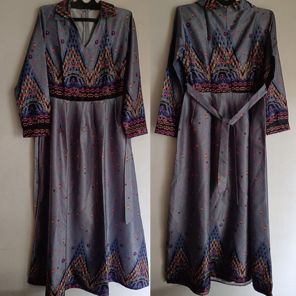 Baju Gaun pesta wanita bekas Mulus Original Ukuran L standar