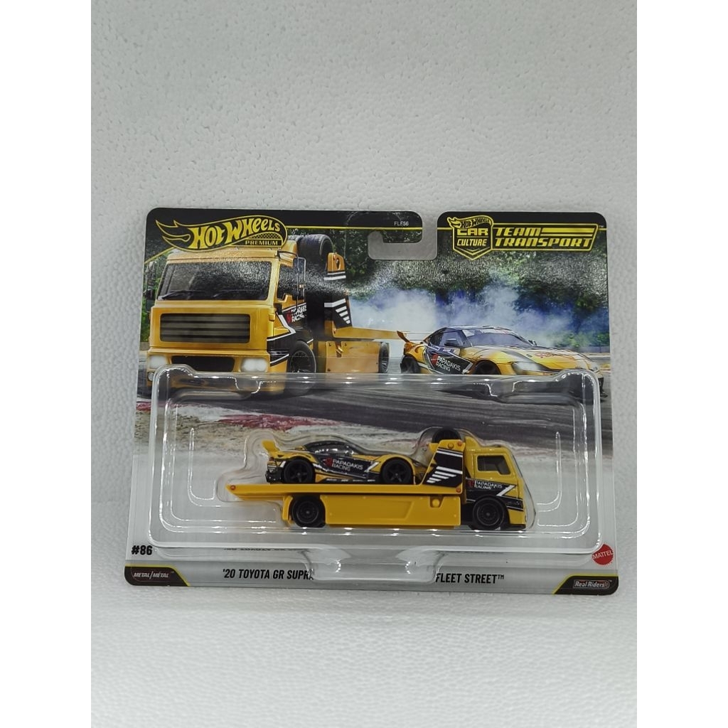 Hot Wheels Team Transport '20 Toyota GR Supra Fleet Street