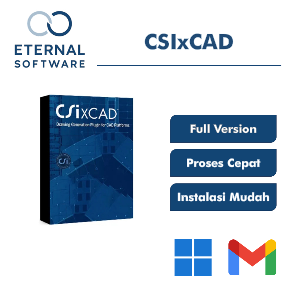 CSIxCAD Full Version Software Plugin AutoCAD Dan CSI Plugin Transfer Data Full Lisensi Lifetime