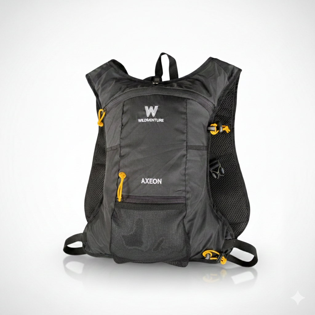 Tas Hydropack Gunung Sepeda Tektok Hiking Pria Wanita Waterproof Kapasitas 8 Liter Sleting YKK