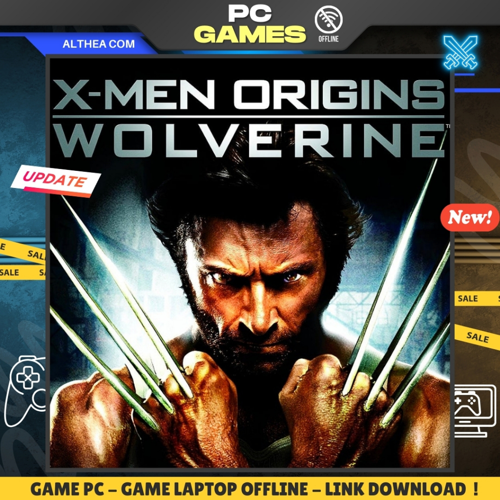 X-MEN ORIGINS : WOLVERINE PC - ACTION - HACK AND SLASH - SUPERHERO - GAME PC / LAPTOP - OFFLINE