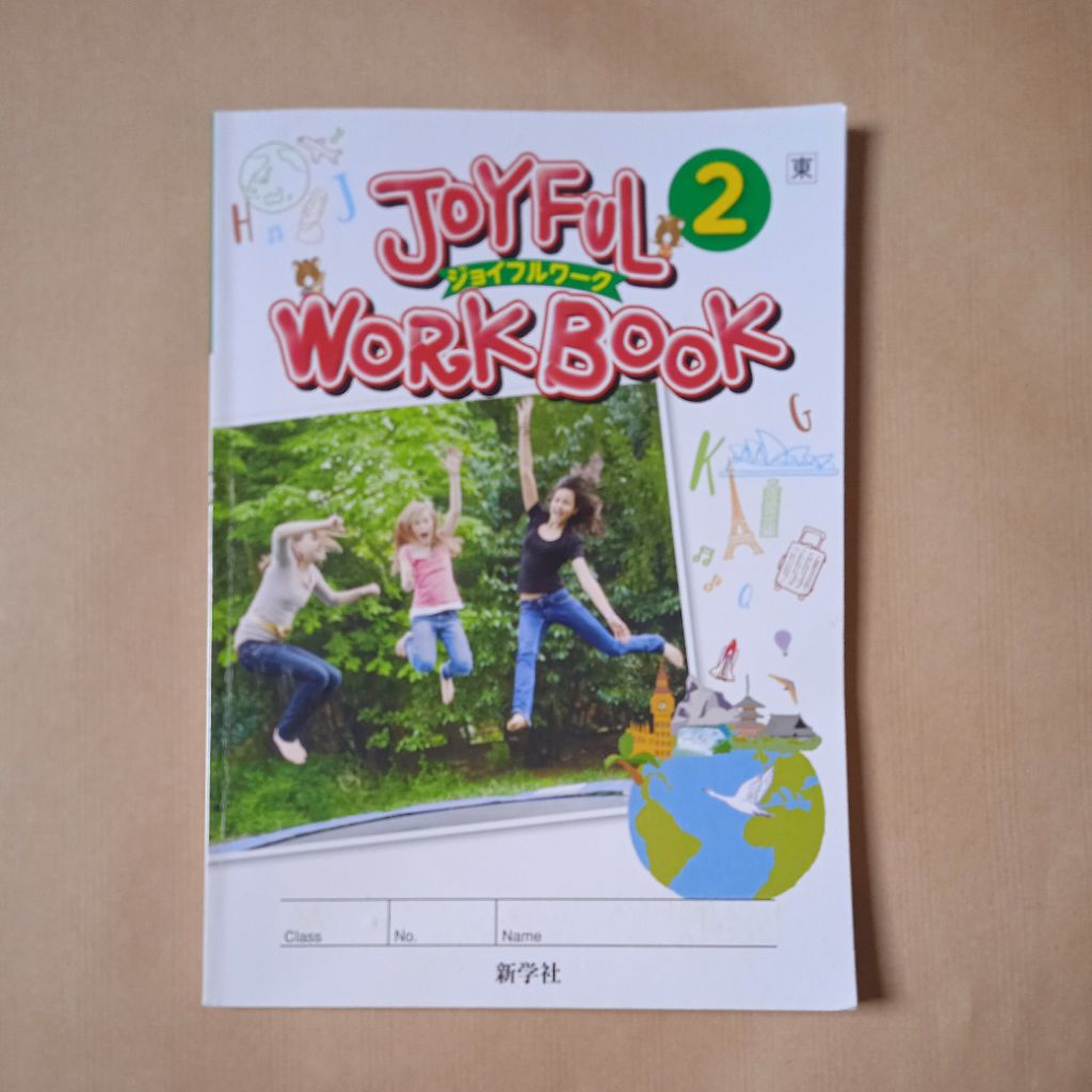 Buku Joyful Workbook 2 Bahasa Jepang untuk Anak-anak